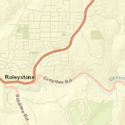 Roleystone Street Map