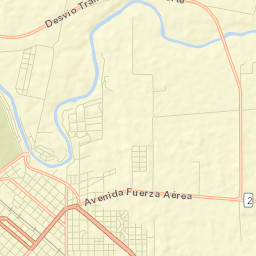 Río Tercero Street Map