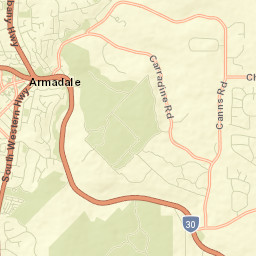 Mount Richon Street Map