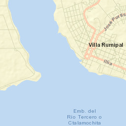 Villa Rumipal Street Map