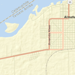 Almafuerte Street Map