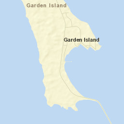 Garden Island Street Map