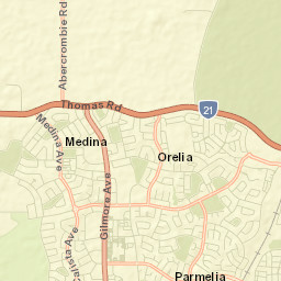 Kwinana Street Map