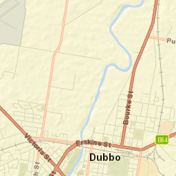 Dubbo Street Map