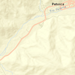 Petorca Street Map