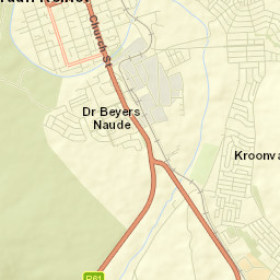 Graaff-Reinet Street Map