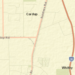 Cardup Street Map