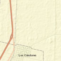 Los Cóndores Street Map