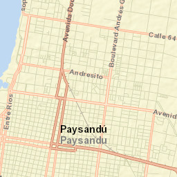 Paysandú Street Map