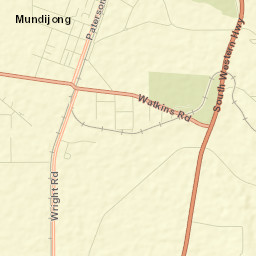 Mundijong Street Map