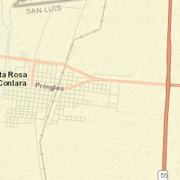 Santa Rosa del Conlara Street Map