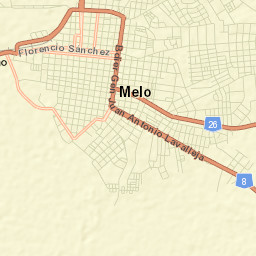 Melo Street Map