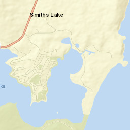 Smiths Lake Street Map