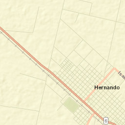 Hernando Street Map