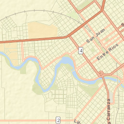 Villa María Street Map