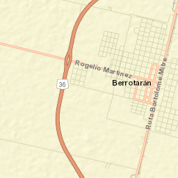 Berrotarán Street Map