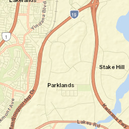 Meadow Springs Street Map