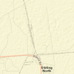 Stirling North Street Map