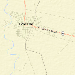 Concarán Street Map