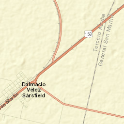 Dalmacio Vélez Sársfield Street Map