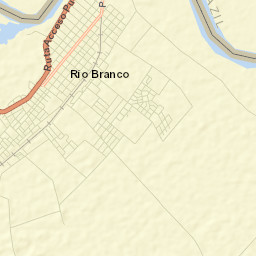 Río Branco Street Map