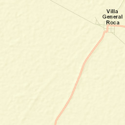 Villa General Roca Street Map