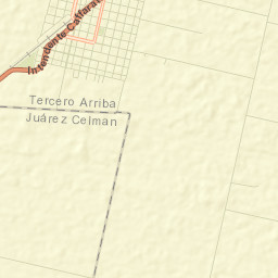 Las Perdices Street Map