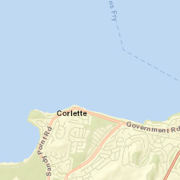 Corlette Street Map