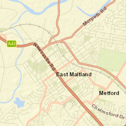 Metford Street Map