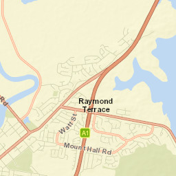 Raymond Terrace Street Map