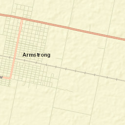 Armstrong Street Map