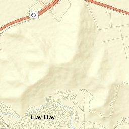 Llaillay Street Map