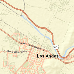 Los Andes Street Map