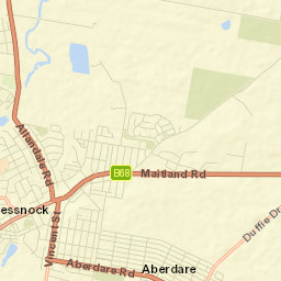 Aberdare Street Map
