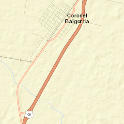 Coronel Baigorria Street Map