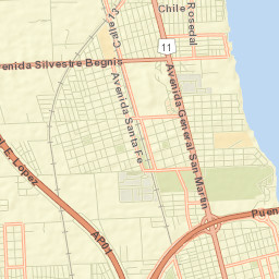 Granadero Baigorria Street Map