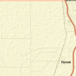 Waroona Street Map