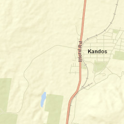 Kandos Street Map