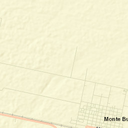 Monte Buey Street Map