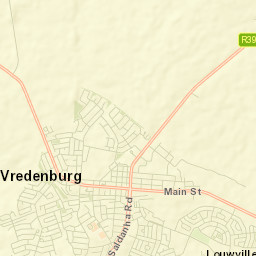 Vredenburg Street Map