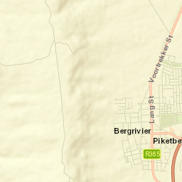 Piketberg Street Map