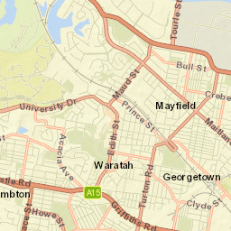 Mayfield West Street Map