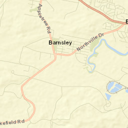 Barnsley Street Map