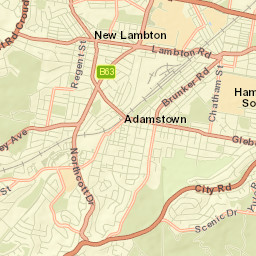 Broadmeadow Street Map
