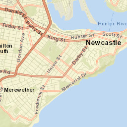 Merewether Street Map