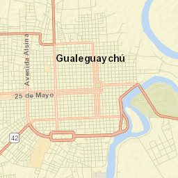 Gualeguaychú Street Map