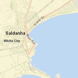 Saldanha Street Map