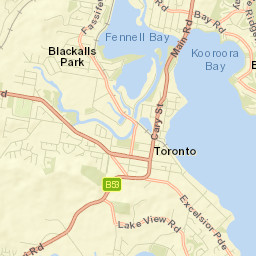 Blackalls Park Street Map