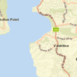 Valentine Street Map