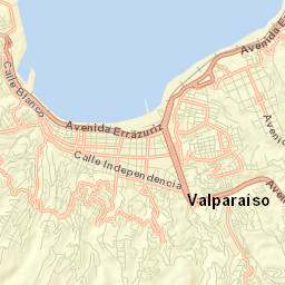 Valparaíso Street Map